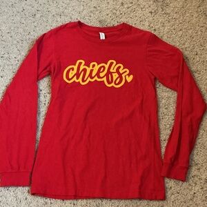 Bella Canvas Chiefs long sleeve Tshirt